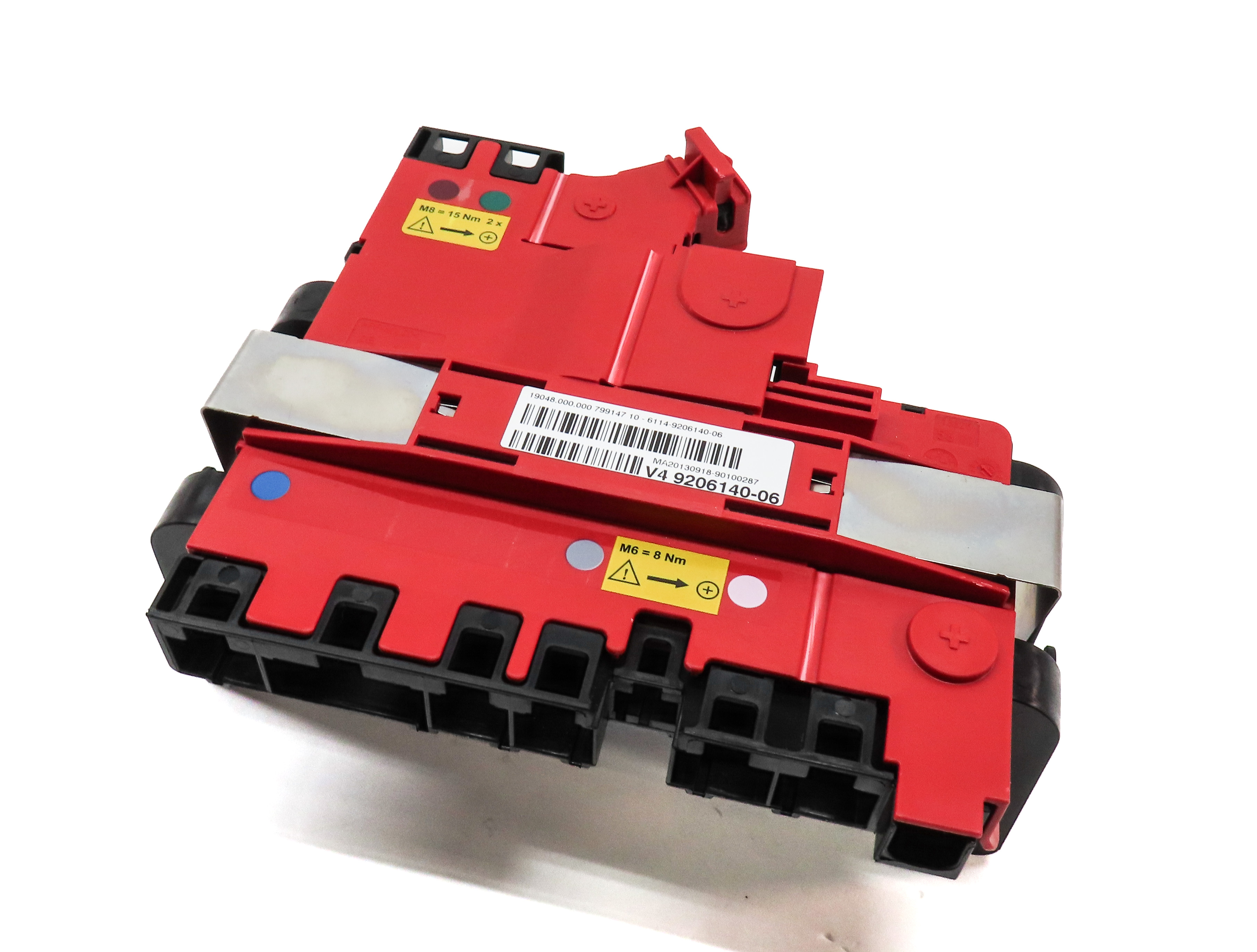 2014 BMW X3 (F25) POSITIVE BATTERY POWER DISTRIBUTION FUSE PLATE — exact item pictured